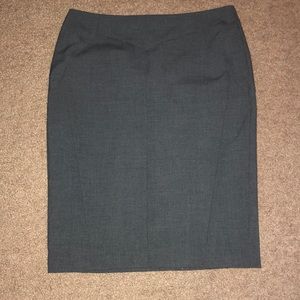 Grey Pencil Skirt NWOT
